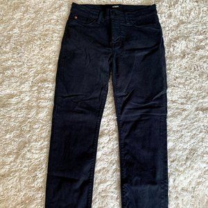 Hudson Natalie Super Skinny Black Jeans Size 27